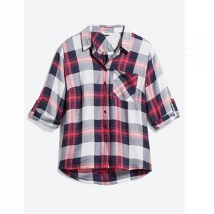 Q&A Dana Side Slit Shirt XXL